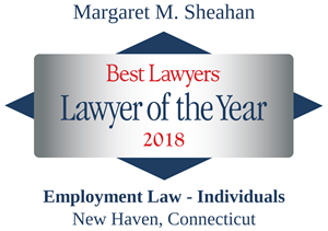 Margaret M Sheahan | Best Lawyers of the Year 2018 | Employment Law - Individuals | New Haven, Connecticut