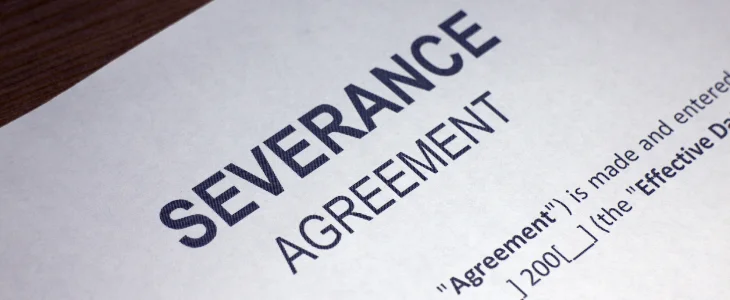 Severance agreement contract