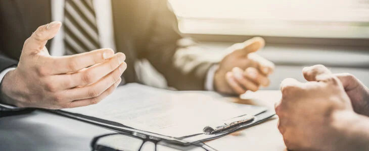Employer meeting the employee about a termination
