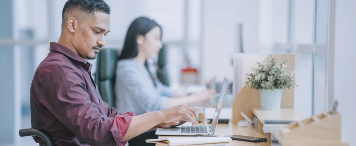 Disabled man in wheelchair